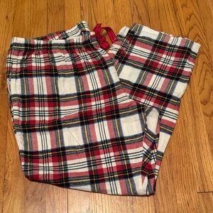 Old Navy Christmas Pajama Pants in red white and black plaid SZ XXL NEW W/ TAGS